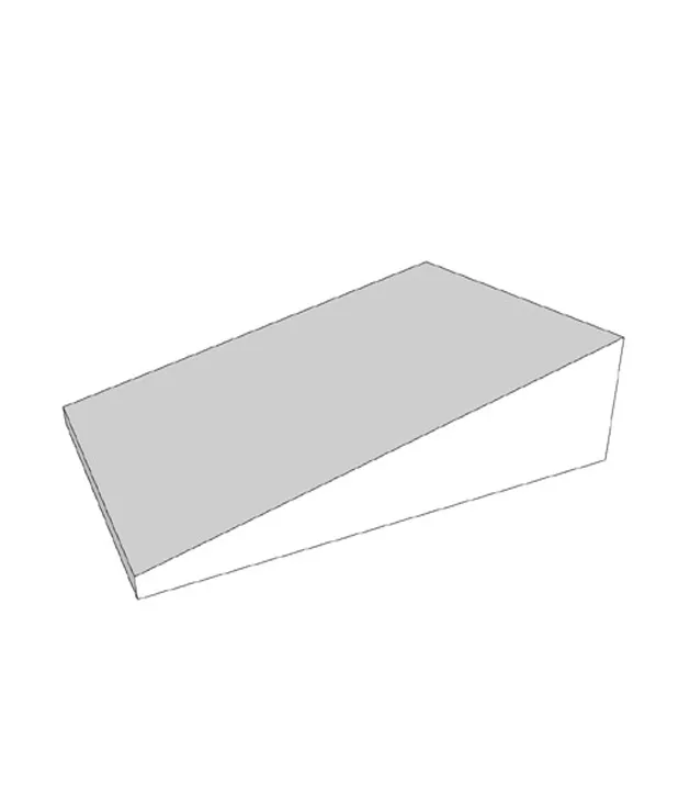 [FP35] FP35 Trendelenburg Wedge - Plain Foam