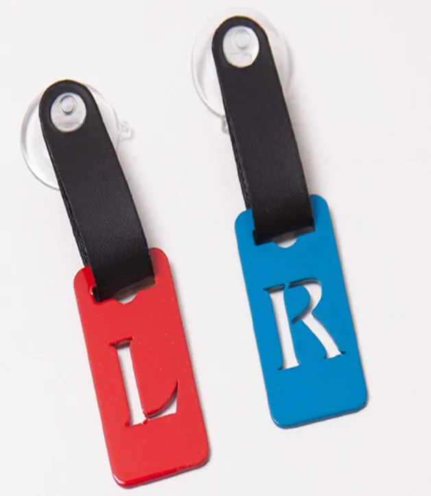 [TABSR] X-Ray TAB Marker: Letter R On Metal Tablet